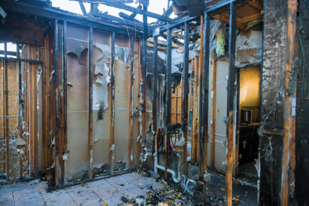 Professional Fire Damage Removal technician working in Occoquan, VA